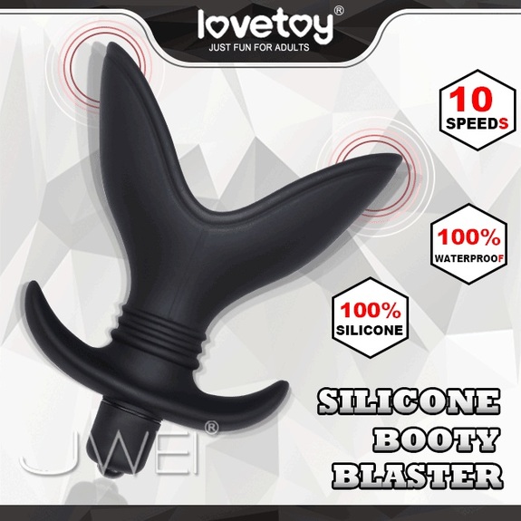 Lovetoy．Silicone Booty Blaster 10段變頻自由擴肛震動肛塞