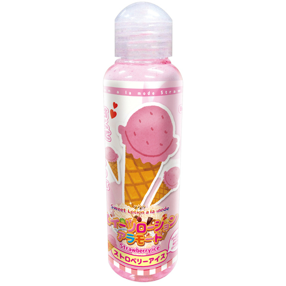 日本Tama Toys＊スイーツローションアラモード ストロベリーアイス 潤滑液120ML (草莓冰淇淋)