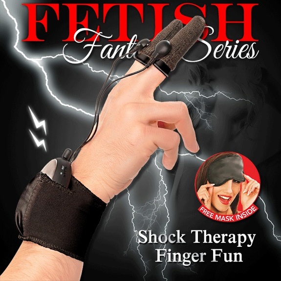 ★★美國原裝進口PIPEDREAM．Fantasy Series系列 Shock Therapy Finger Fun 電波脈衝快感指套